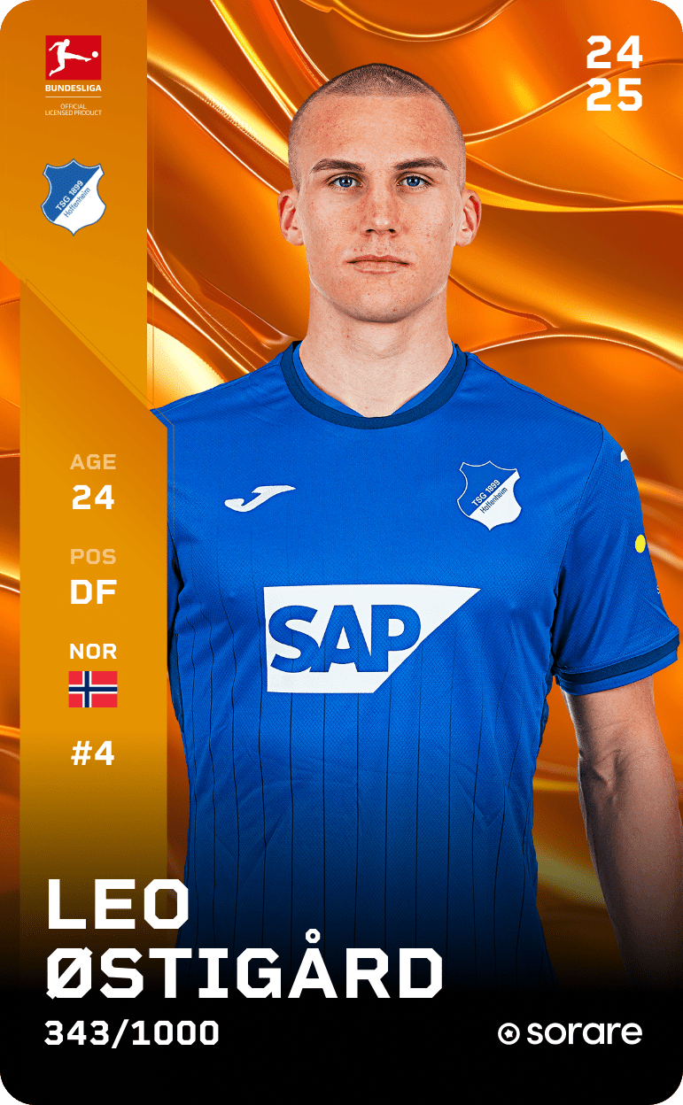 Leo Østigård 2024-25 • Limited 343/1000