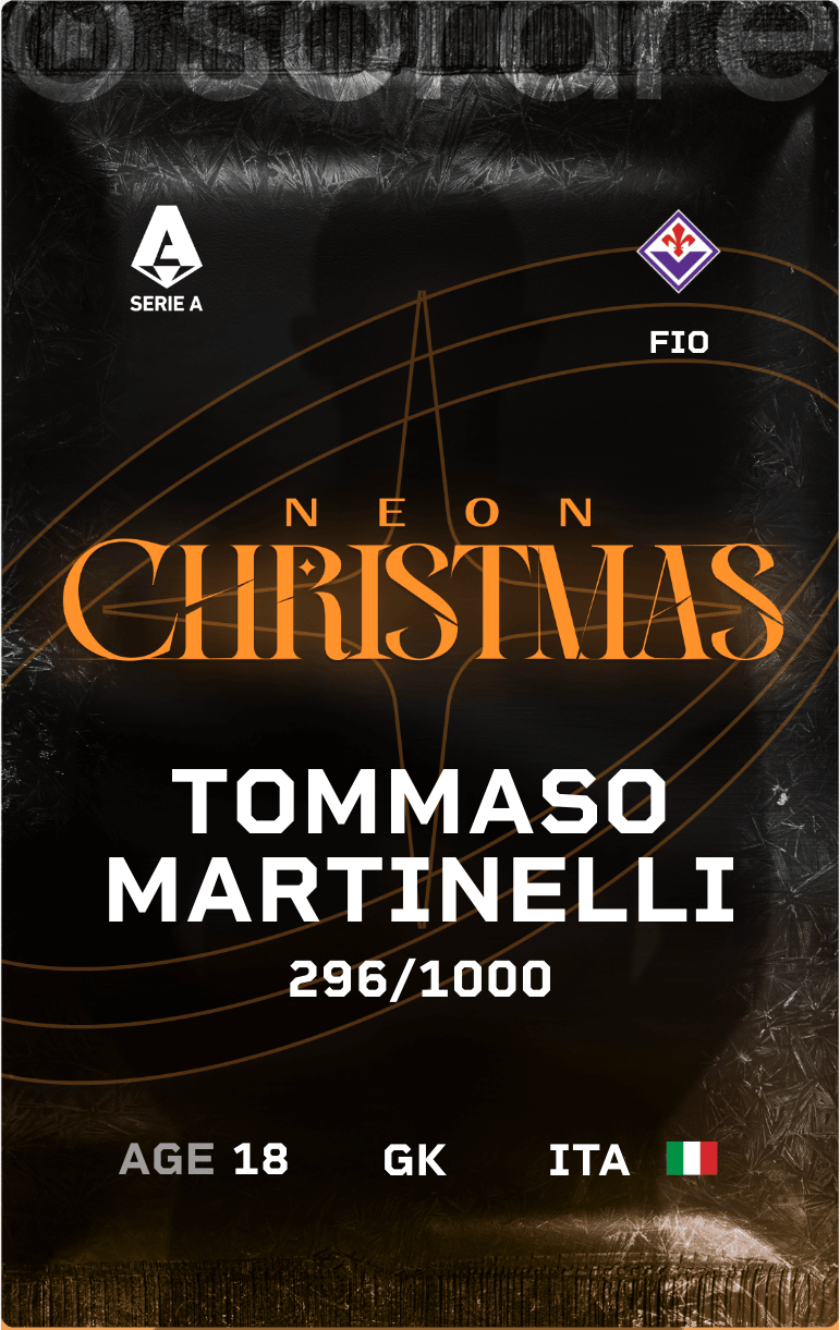 Tommaso Martinelli 2024-25 • Limited 296/1000