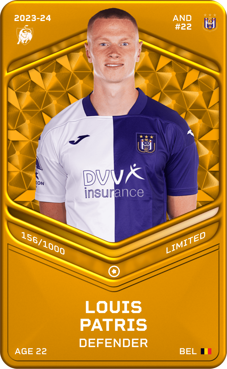 Louis Patris 2023-24 • Limited 156/1000