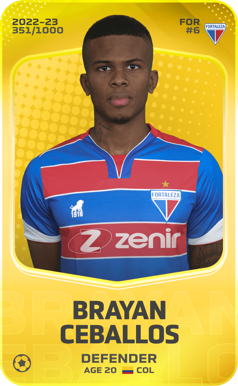 Brayan Ceballos 2022-23 • Limited 351/1000