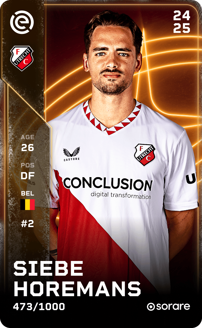 Siebe Horemans 2024-25 • Limited 473/1000