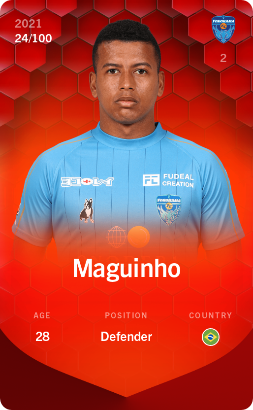 Sorare - Sorare Official - Maguinho 2021-22 • Rare 24/100 - NFT # 49509479847972426492338392744961883811013802076391515550713583948062146286423
