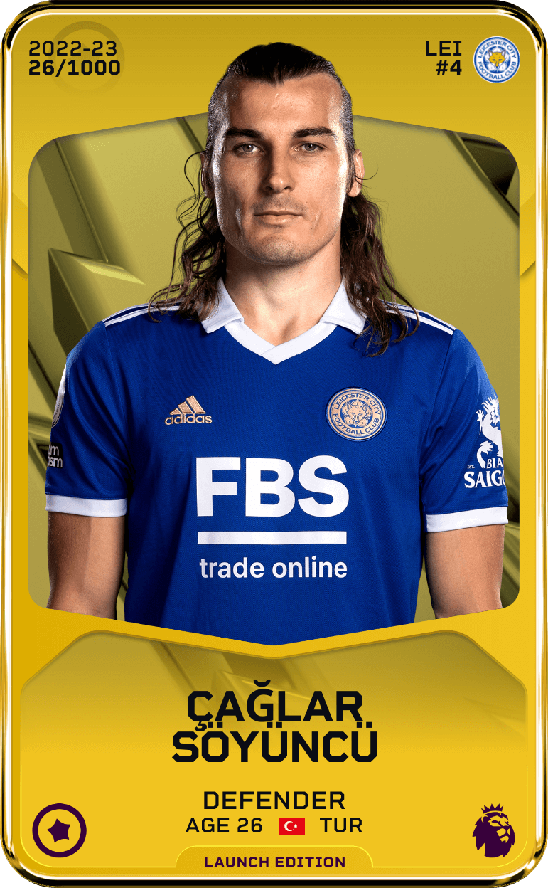 Çağlar Söyüncü 2022-23 • Limited 26/1000