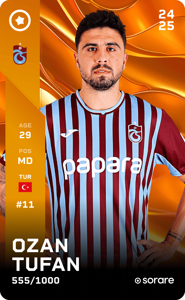 Ozan Tufan 2024-25 • Limited 555/1000