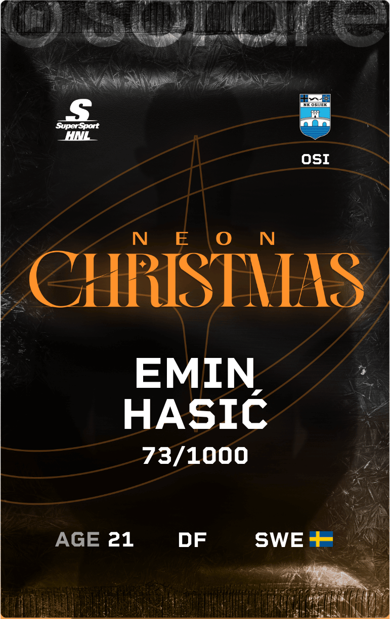 Emin Hasić 2024-25 • Limited 73/1000