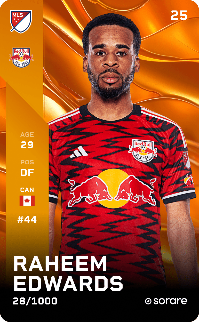 Raheem Edwards 2025-26 • Limited 28/1000