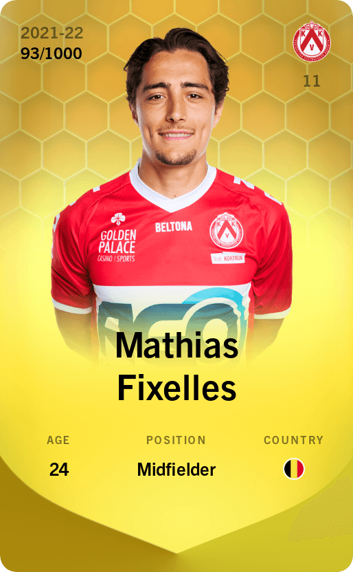 Mathias Fixelles 2021-22 • Limited 93/1000