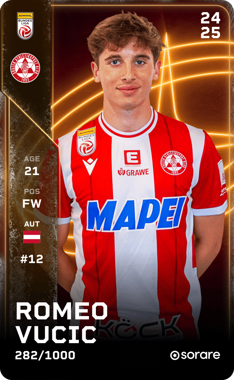 Romeo Vucic 2024-25 • Limited 282/1000