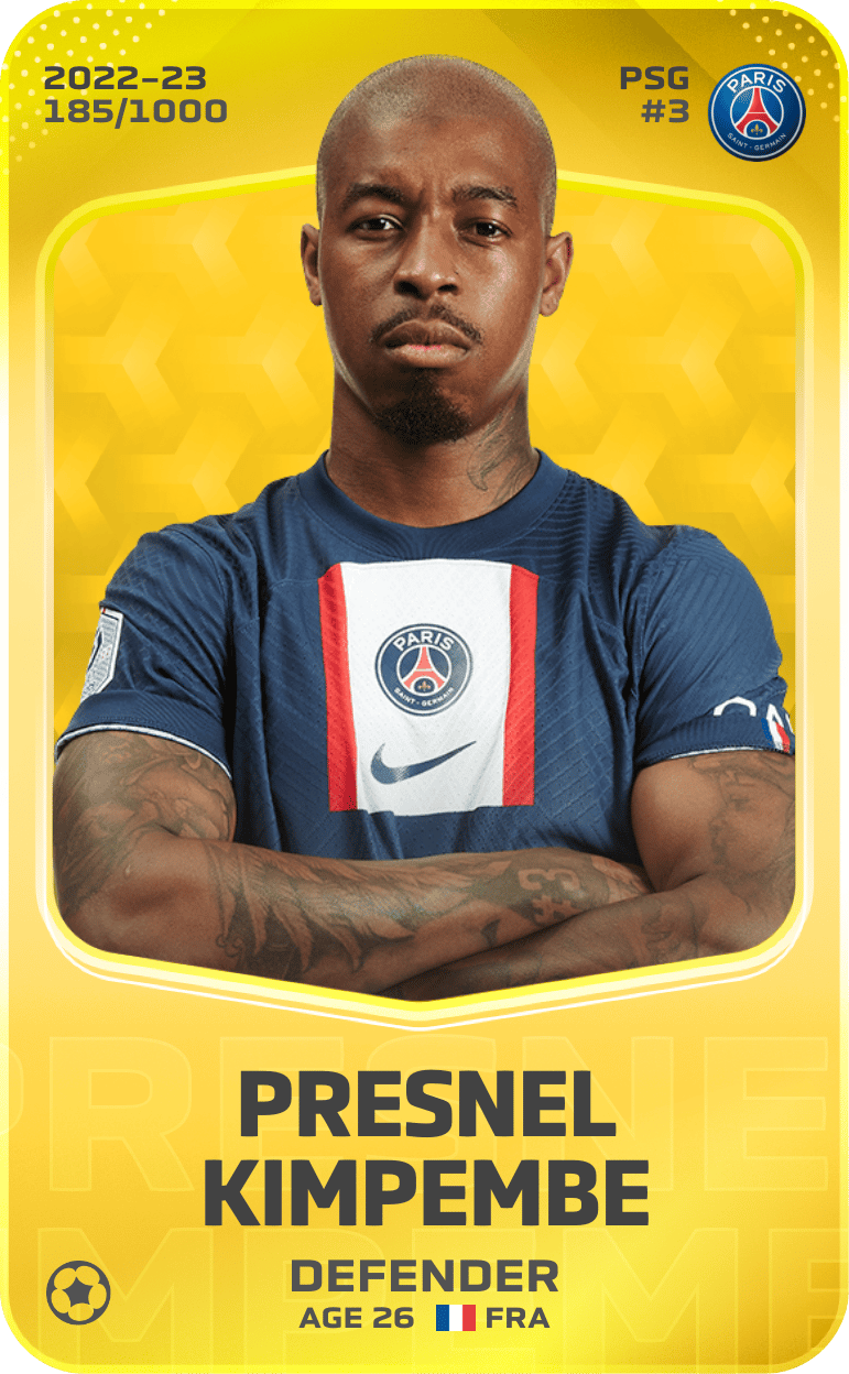Presnel Kimpembe 2022-23 • Limited 185/1000
