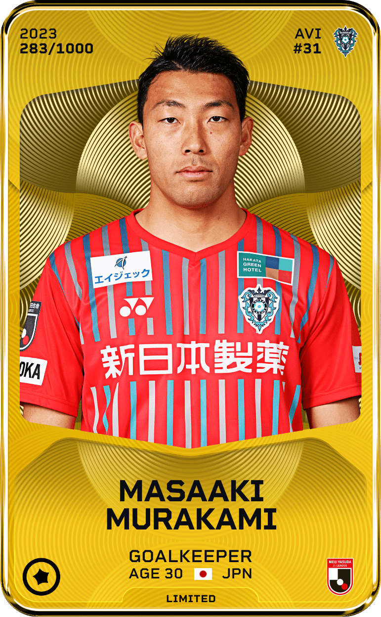 Masaaki Murakami 2023-24 • Limited 283/1000