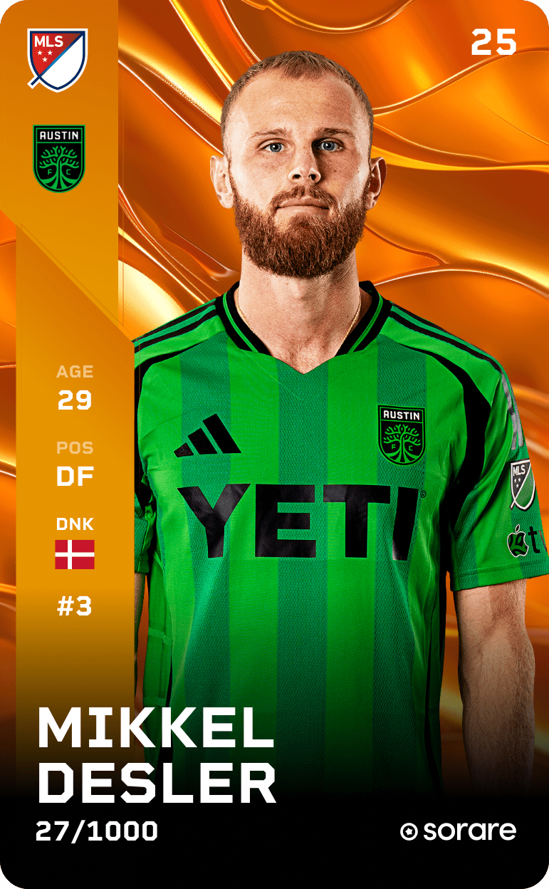 Mikkel Desler 2025-26 • Limited 27/1000