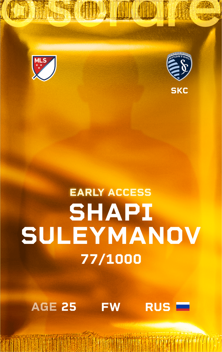Magomed-Shapi Suleymanov 2025-26 • Limited 77/1000