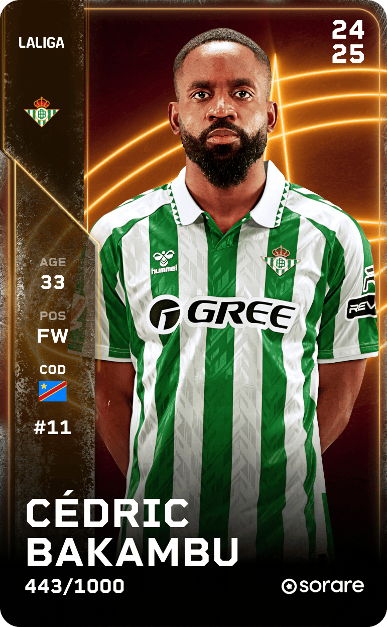 Cédric Bakambu 2024-25 • Limited 443/1000