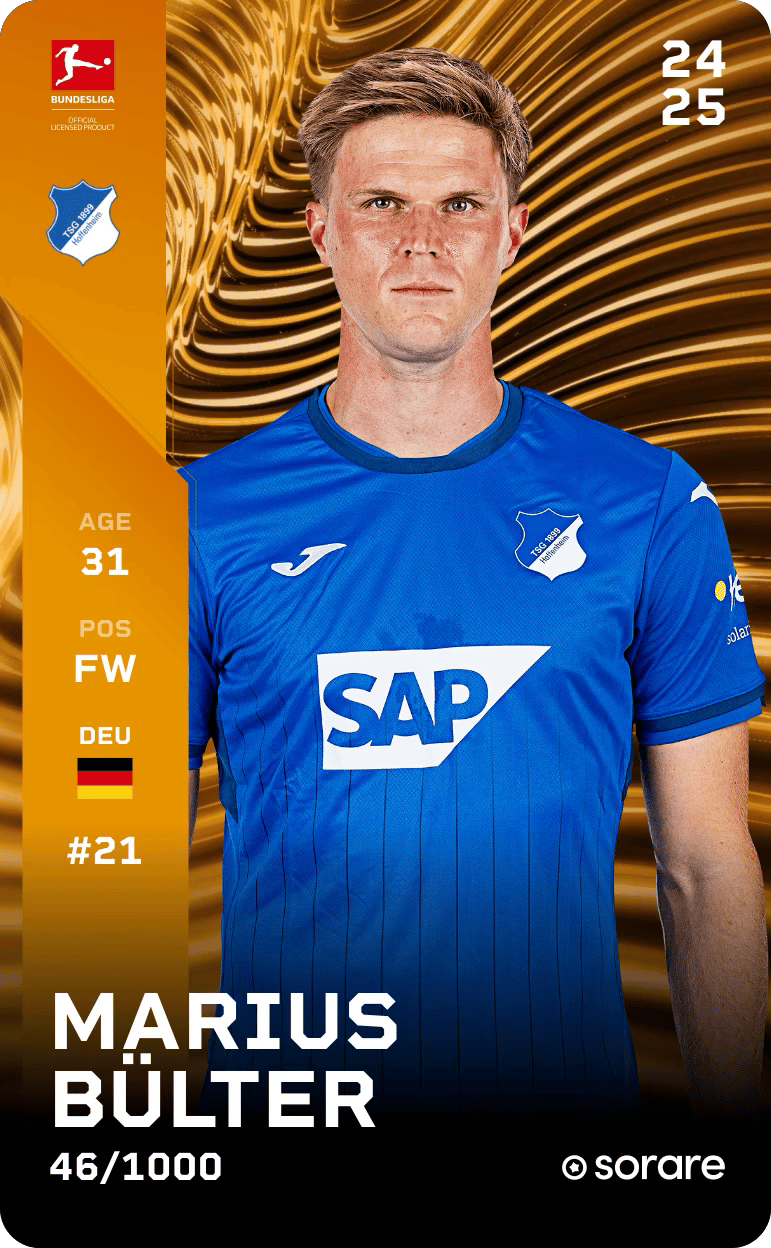 Marius Bülter 2024-25 • Limited 46/1000