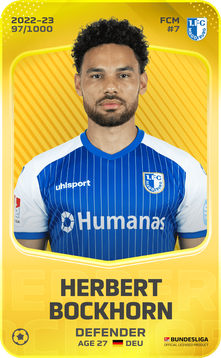 Herbert Bockhorn 2022-23 • Limited 97/1000