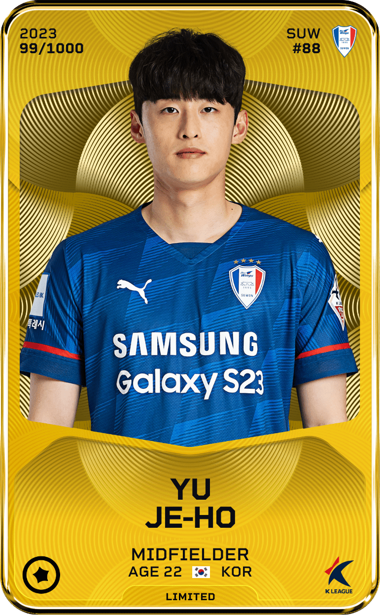 Yu Je-Ho 2023-24 • Limited 99/1000