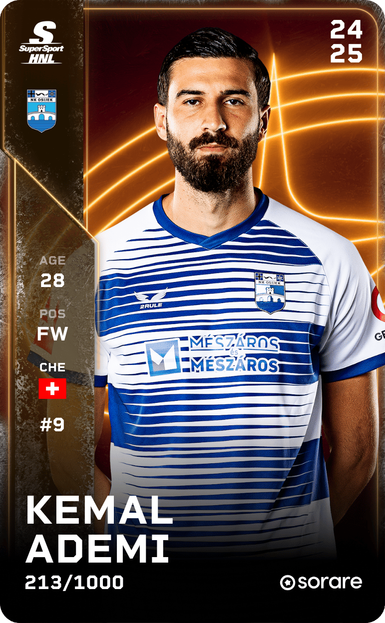 Kemal Ademi 2024-25 • Limited 213/1000