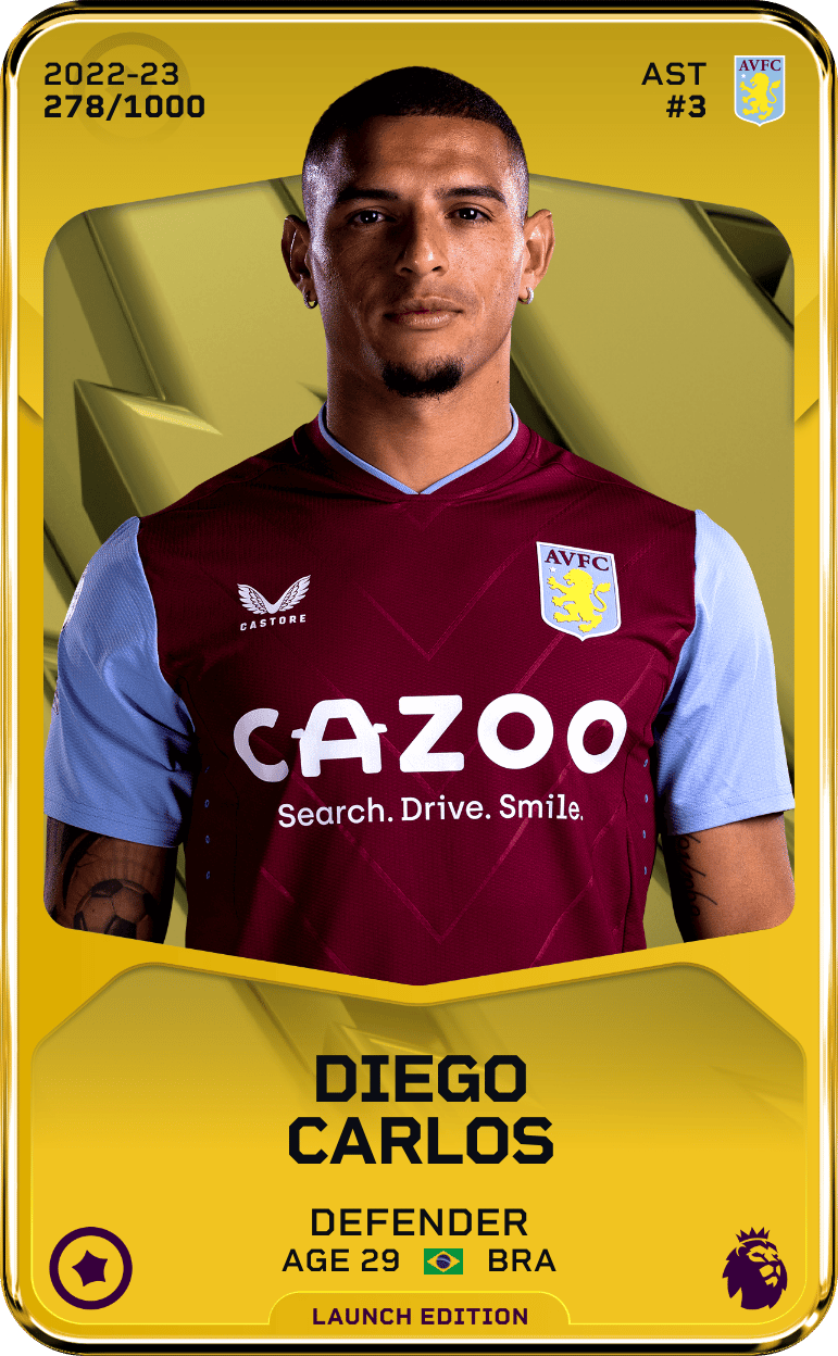 Diego Carlos 2022-23 • Limited 278/1000