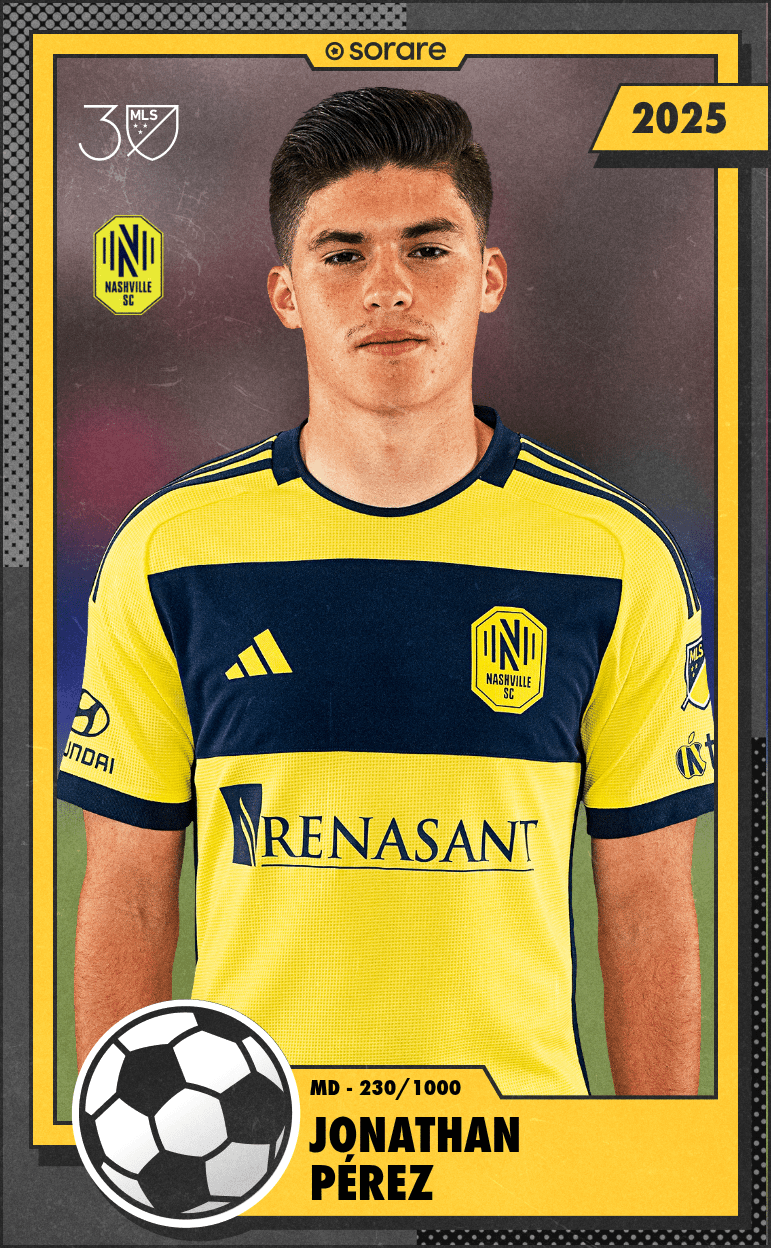 Jonathan Pérez 2025-26 • Limited 230/1000