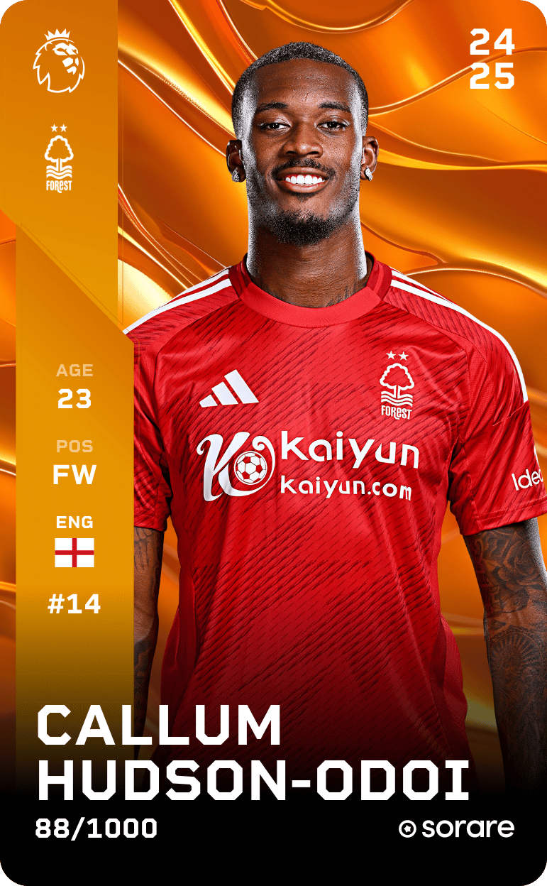 Callum Hudson-Odoi 2024-25 • Limited 88/1000