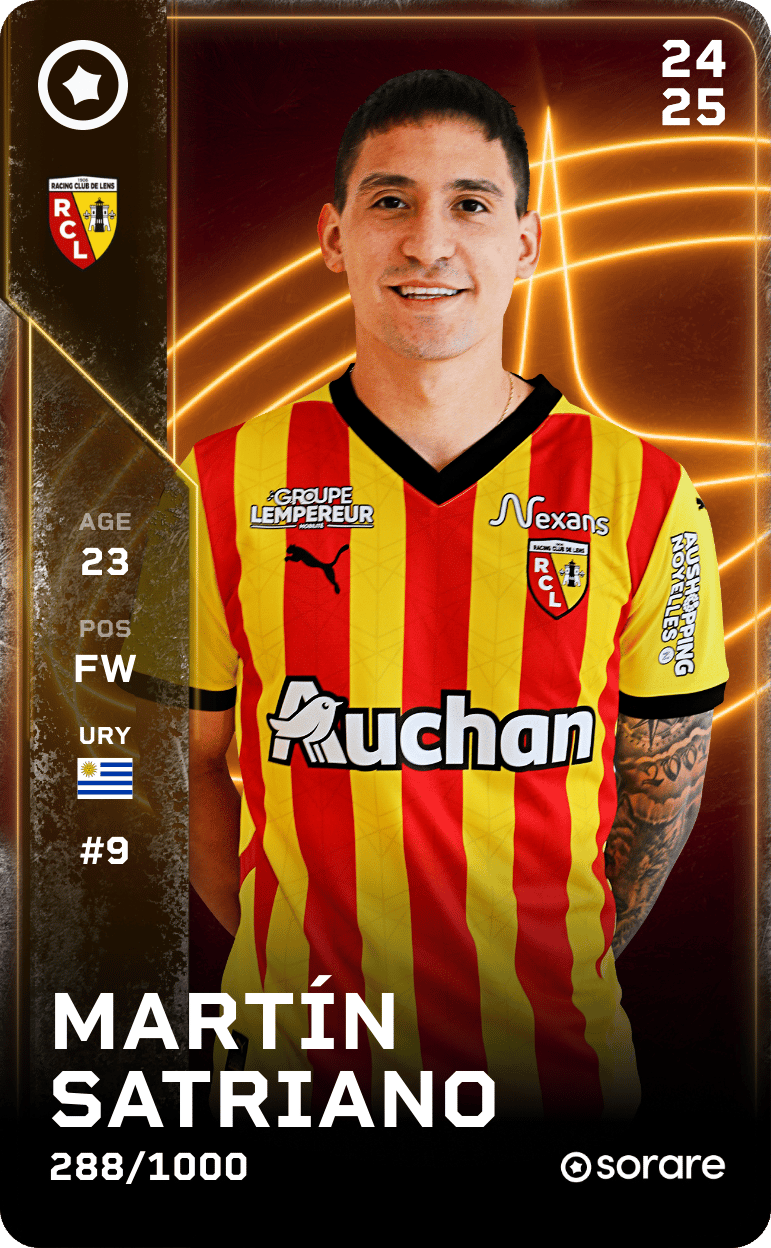 Martín Satriano 2024-25 • Limited 288/1000