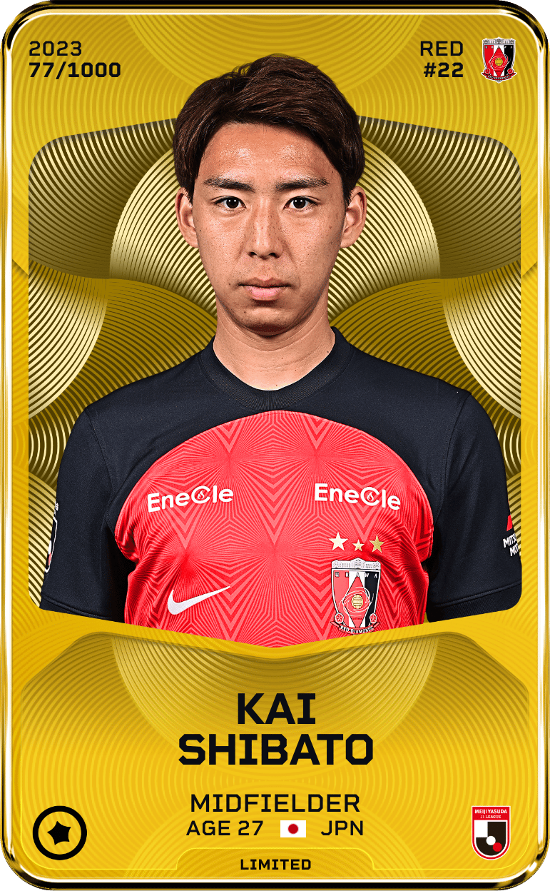 Kai Shibato 2023-24 • Limited 77/1000
