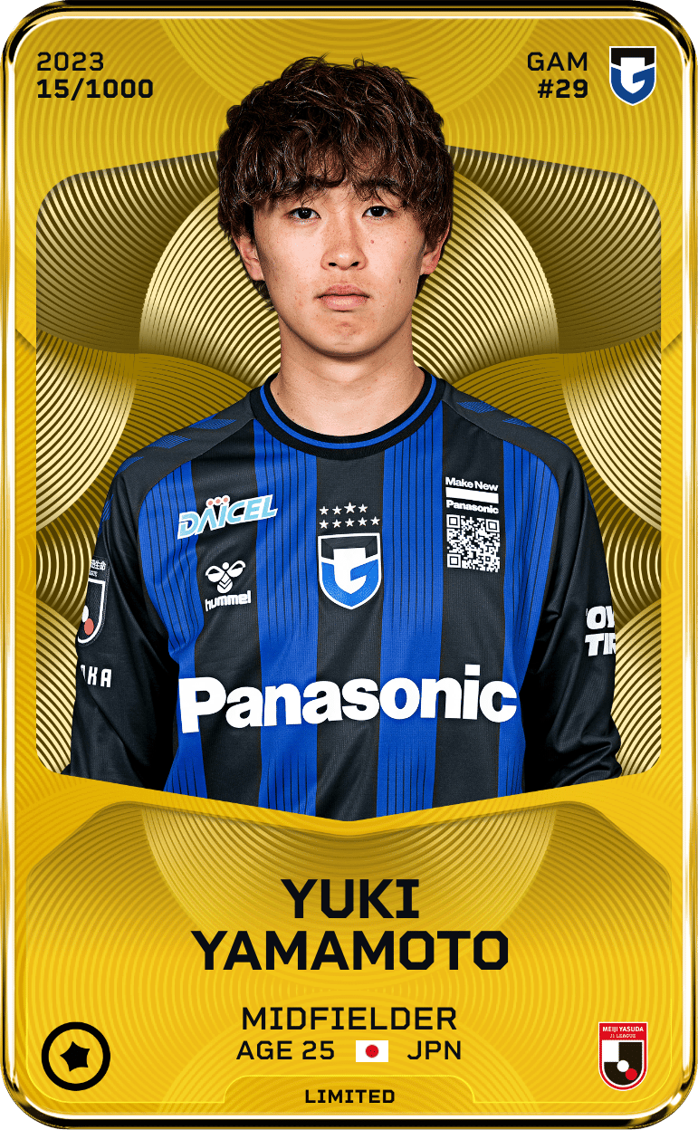 Yuki Yamamoto 2023-24 • Limited 15/1000
