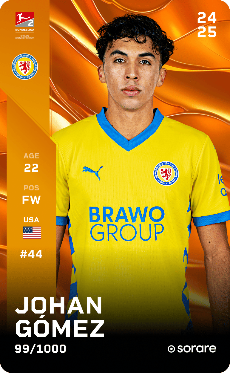 Johan Gómez 2024-25 • Limited 99/1000