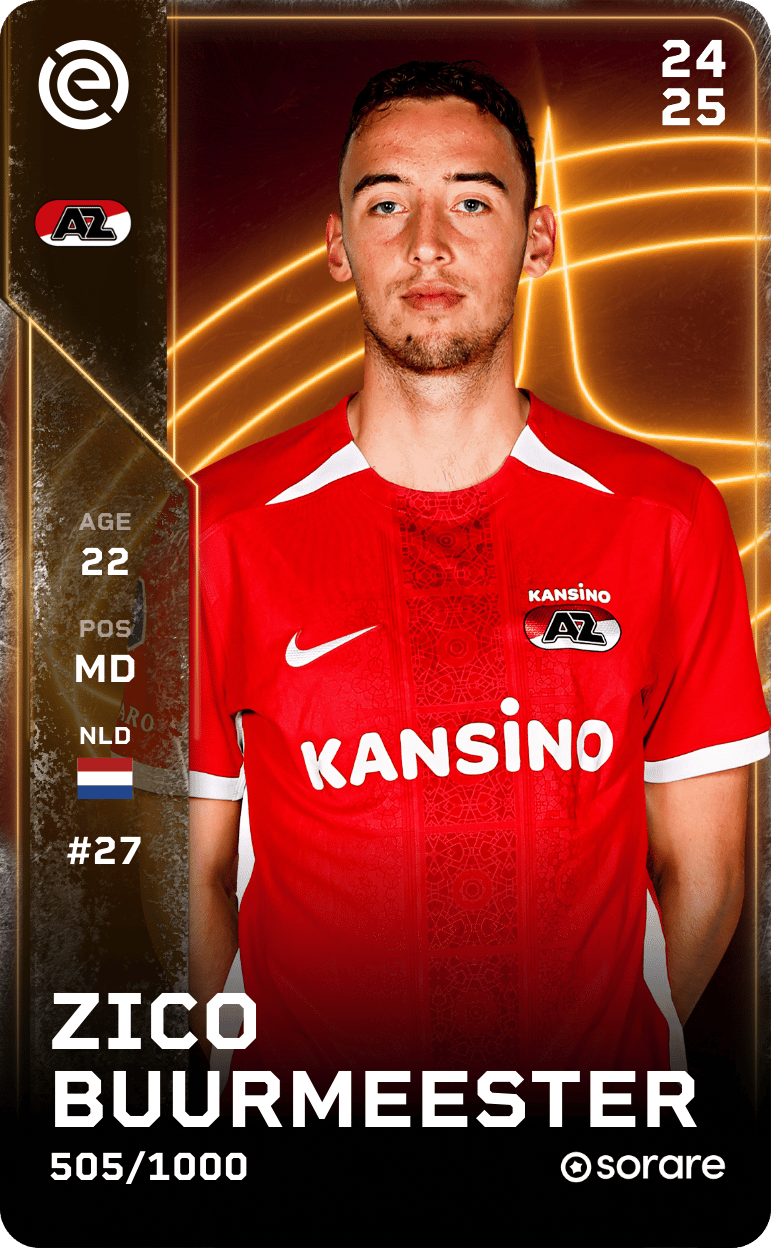 Zico Buurmeester 2024-25 • Limited 505/1000