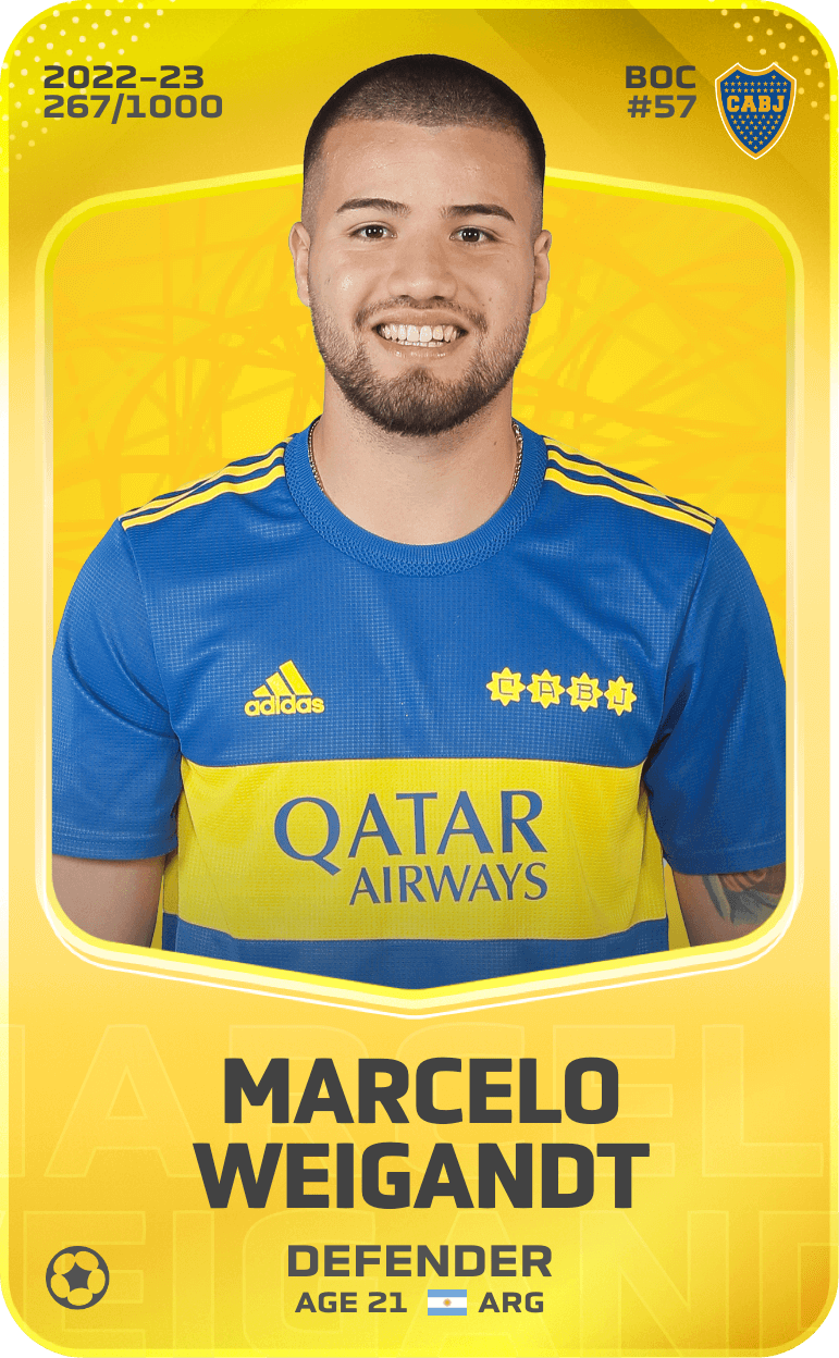 Marcelo Weigandt 2022-23 • Limited 267/1000