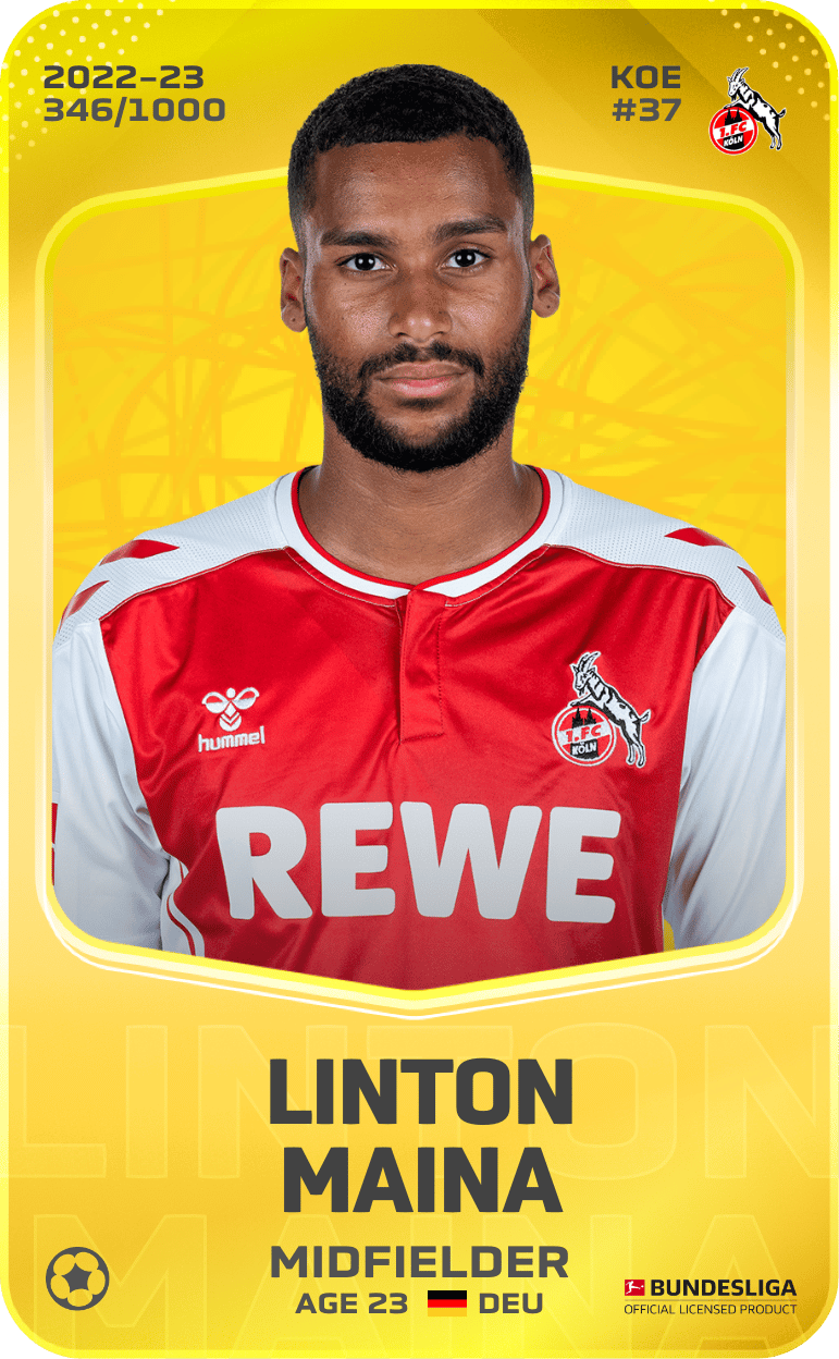 Linton Maina 2022-23 • Limited 346/1000