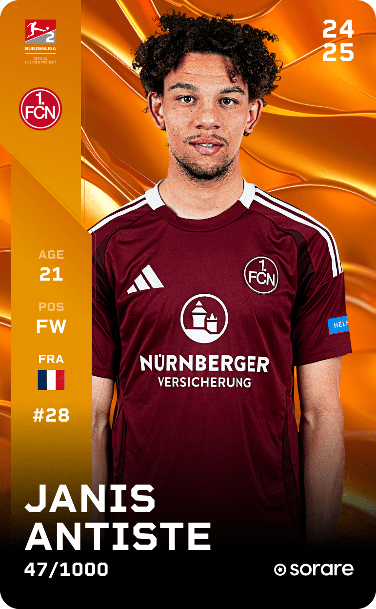 Janis Antiste 2024-25 • Limited 47/1000