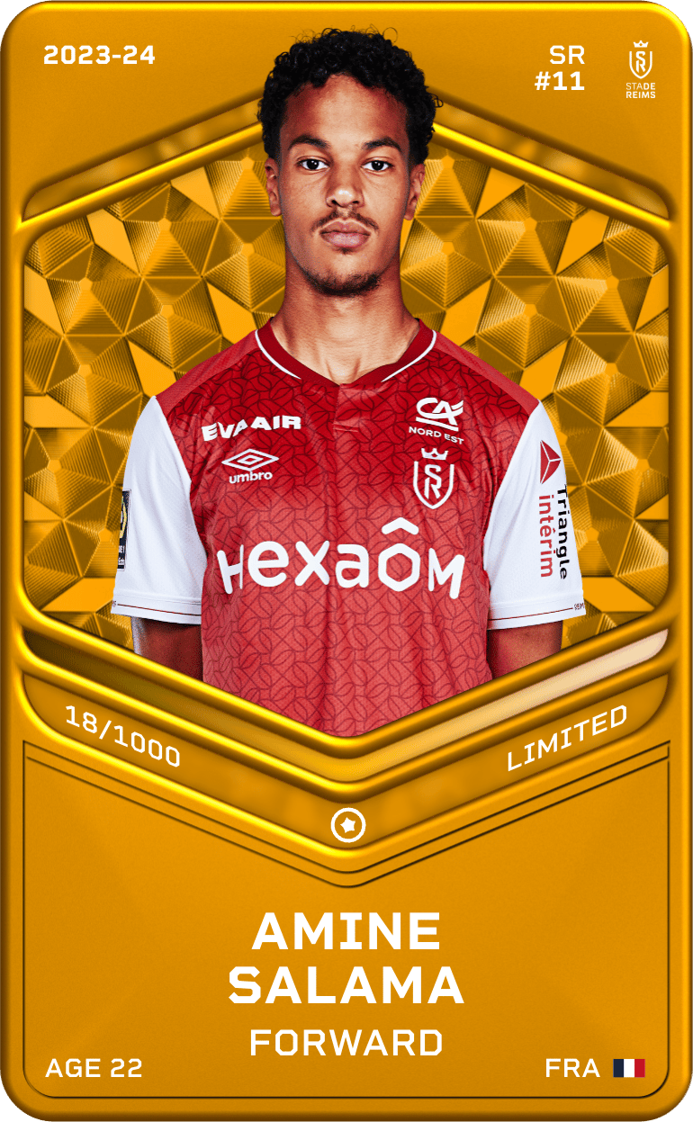 Amine Salama 2023-24 • Limited 18/1000
