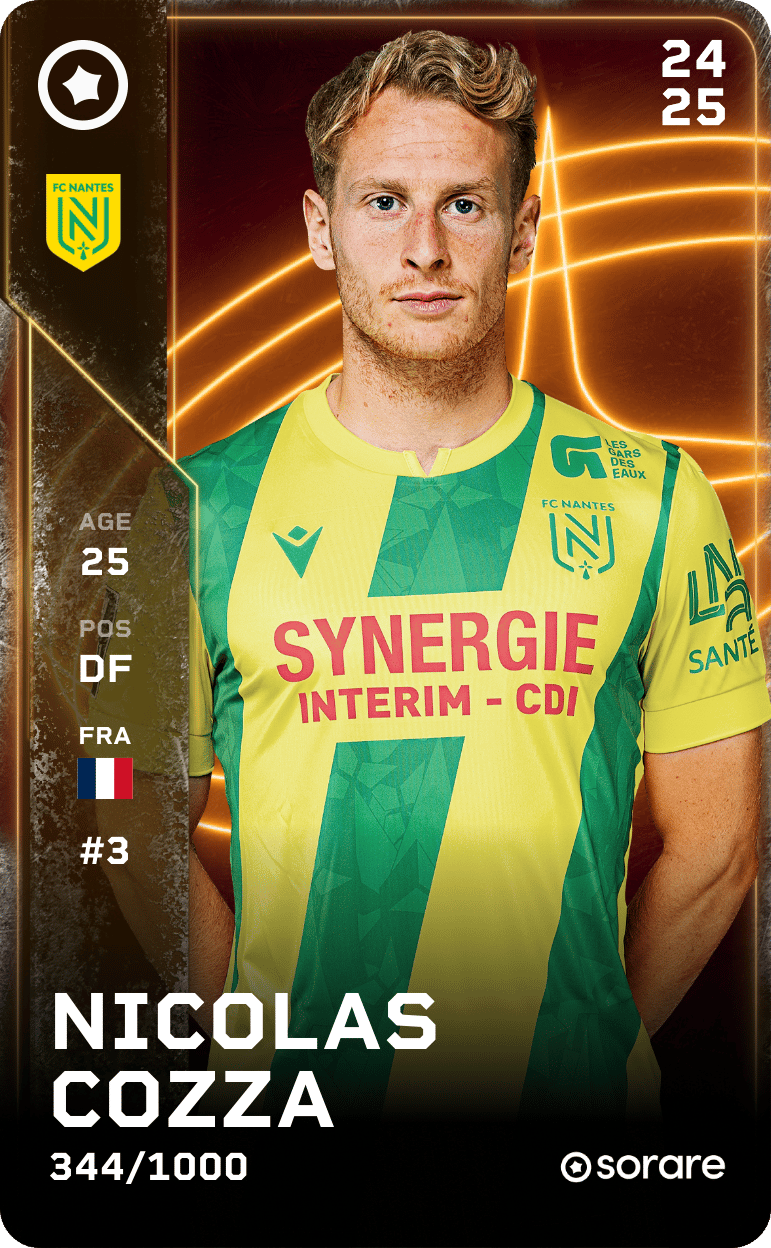 Nicolas Cozza 2024-25 • Limited 344/1000