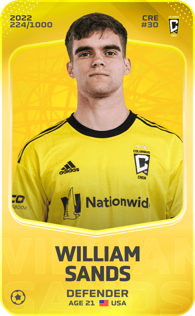 William Sands 2022-23 • Limited 224/1000