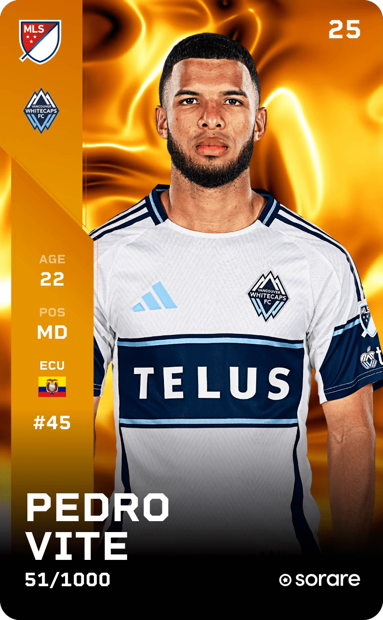 Pedro Vite 2025-26 • Limited 51/1000