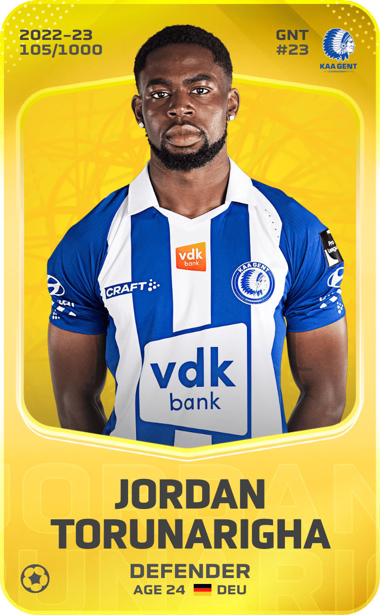 Jordan Torunarigha 2022-23 • Limited 105/1000