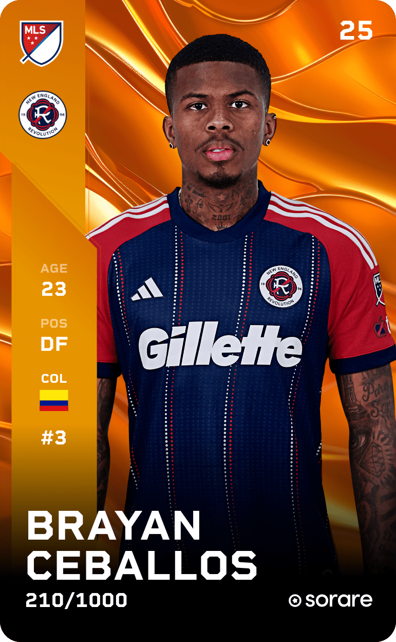 Brayan Ceballos 2025-26 • Limited 210/1000