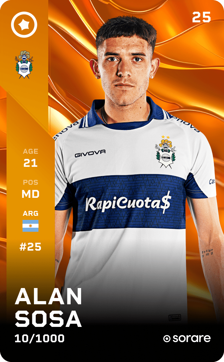 Alan Sosa 2025-26 • Limited 10/1000