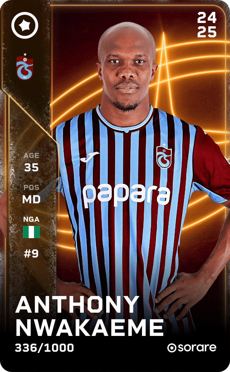 Anthony Nwakaeme 2024-25 • Limited 336/1000