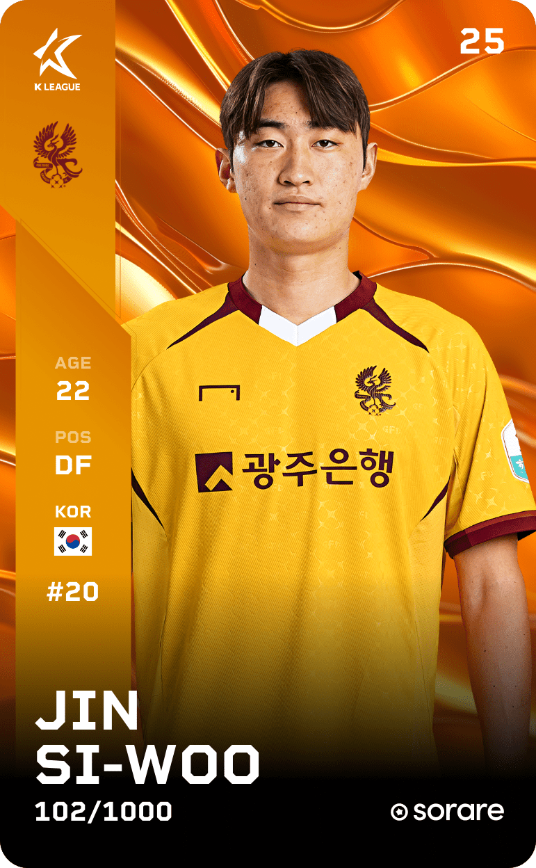 Jin Si-Woo 2025-26 • Limited 102/1000