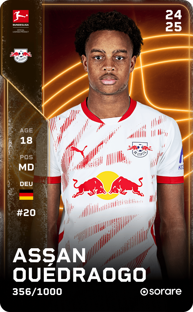 Assan Ouédraogo 2024-25 • Limited 356/1000