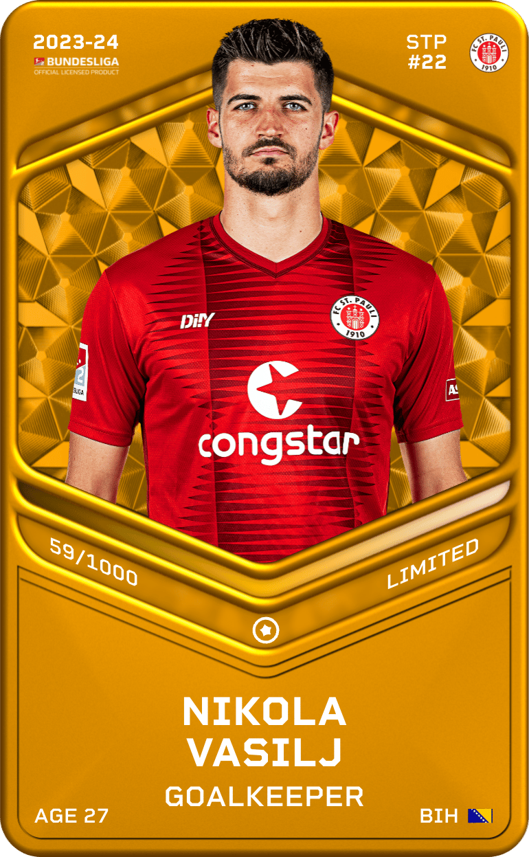 Nikola Vasilj 2023-24 • Limited 59/1000