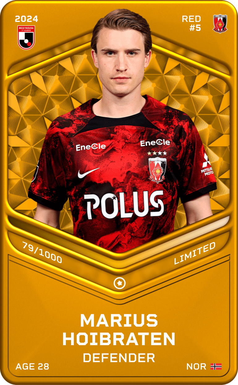 MARIUS HOIBRATEN 2024-25 • Limited 79/1000
