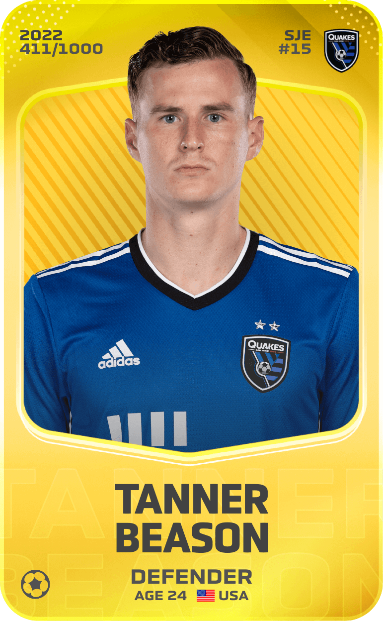 Tanner Beason 2022-23 • Limited 411/1000