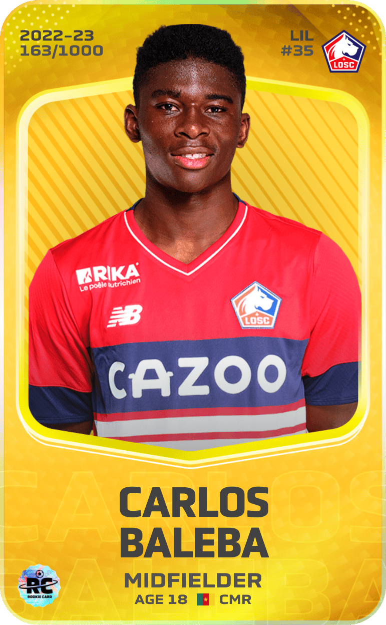 Carlos Baleba 2022-23 • Limited 163/1000