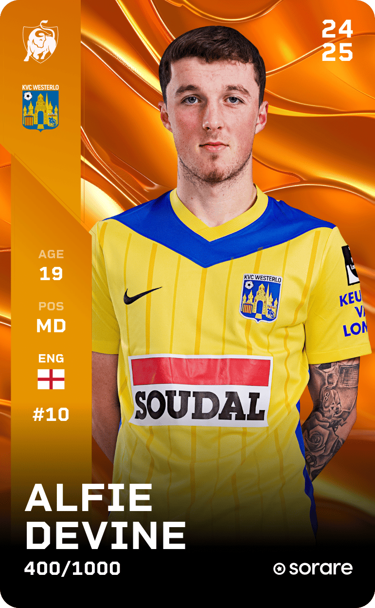 Alfie Devine 2024-25 • Limited 400/1000