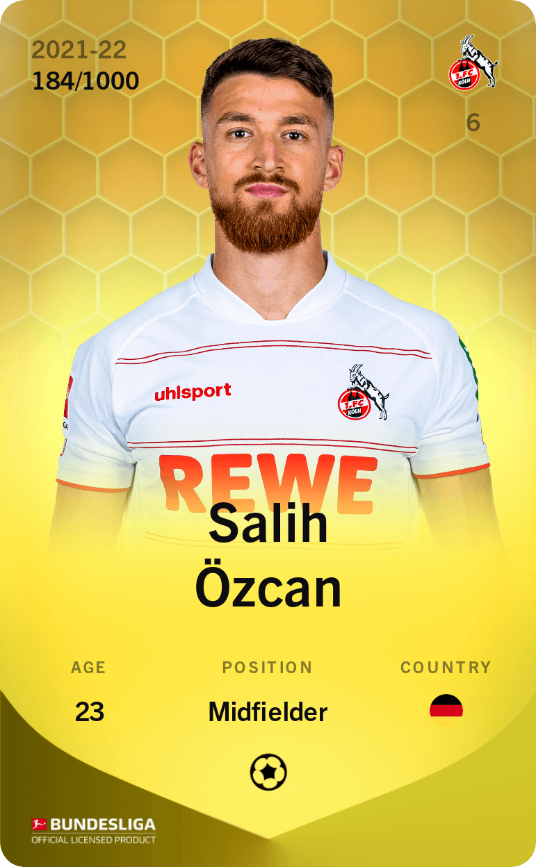 Salih Özcan 2021-22 • Limited 184/1000
