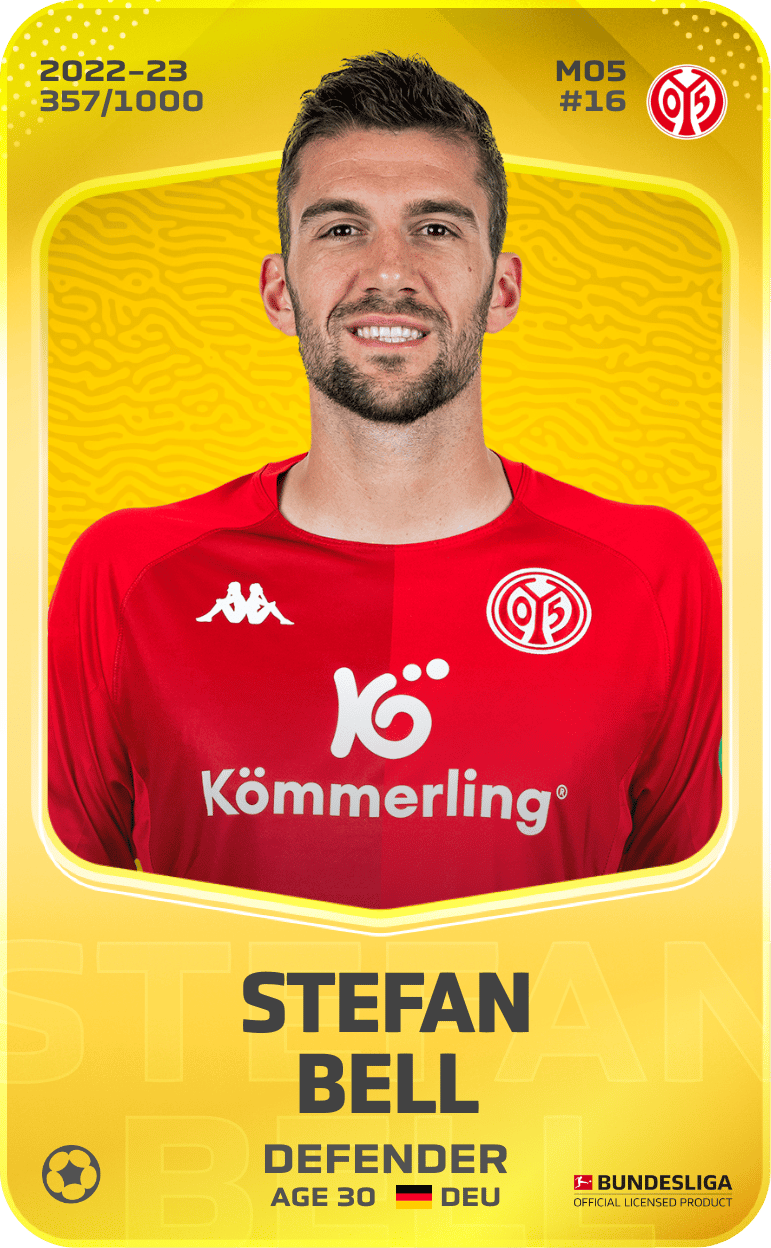 Stefan Bell 2022-23 • Limited 357/1000