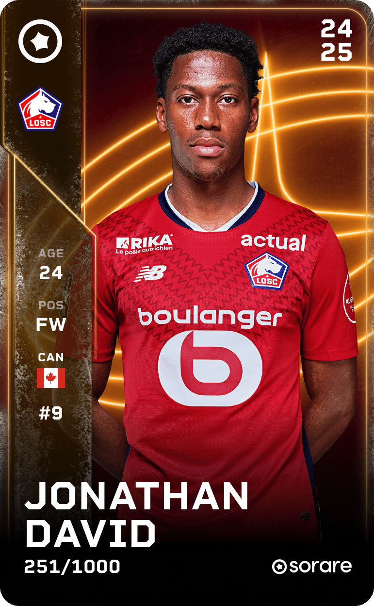 Jonathan David 2024-25 • Limited 251/1000